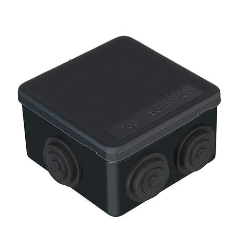 black exterior junction box|black waterproof junction box.